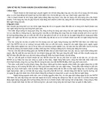 Quản trị rủi ro thanh khoản Câu hỏi Quản trị Ngân hàng thương mại