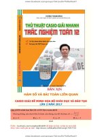 CASIO GIAI NHANH TOAN 12 , VUONG THANH BINH
