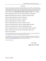 đề cương ôn thi tốt nghiệp THPT môn toán