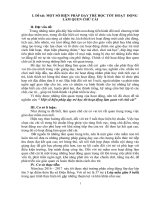 MỘT SỐ BIỆN PHÁP DẠY TRẺ HỌC TỐT HOẠT ĐỘNG LÀM QUEN CHỮ CÁI