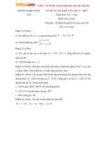 Đề thi thử vào lớp 10 môn Toán Phòng GDĐT Hàm Yên, Tuyên Quang năm học 2017  2018 