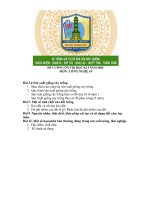  Đề cương ôn tập học kì I lớp 10 trường PTTH Thuận Thành 1  Tỉnh Bắc Ninh năm 2014  2015 môn công nghệ