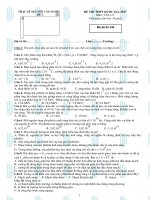 15 đề thi thử tốt nghiệp môn lý 2017