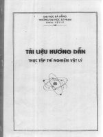 TAI LIEU HUONG DAN THUC TAP THI NGHIEM VAT LY