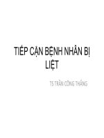 TIẾP CẬN BỆNH NHÂN BỊ LIỆT