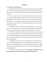 Thử nghiệm nhân giống dế mèn tại trường đại học quảng bình