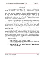 Ảnh hưởng của mô hình di động lên định tuyến trong mạng Vanet