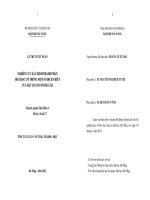 Nghiên cứu xác định thành phần hóa học có trong một số dịch chiết của hạt quả bơ ở Đăk Lăk