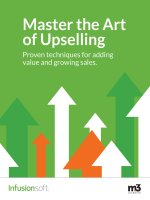 Master The Art Of Upselling Proven Techniques For Adding Value And Growing Sales