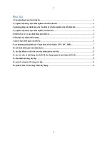 Đề Cương Quản Lý Kỹ thuật Xây Dựng