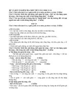 Đề kiểm tra và đáp an môn công dân lớp 11 