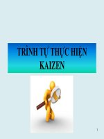 TRÌNH TỰ THỰC HIỆN KAIZEN 2017 QUATEST 3, 7 LÃNG PHÍ TRONG DOANH NGHIÊP