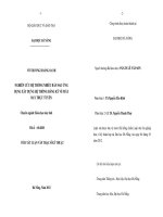 Nghiên cứu hệ thống bản sao ứng dụng xây dựng hệ thống đăng ký vé máy bay trực tuyến