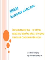 EBOOK Instagram Marketing