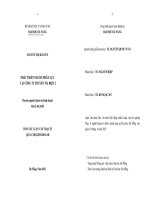 Phát triển nguồn nhân lực tại Công ty Truyền tải điện 2