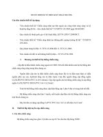 Thuyết minh bản vẽ thiết kế kĩ thuật thi công 