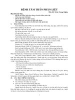 Bệnh tâm thần phân liệt