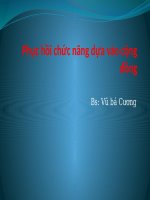 Phục hồi chức năng dựa vào cộng đồng