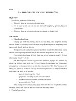 Vai trò và nhu cầu các chất dinh dưỡng của con người