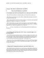 BỘ đề câu hỏi ĐÚNG SAI KIỂM TOÁN tài CHÌNH + đáp án