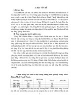 Sáng kiến kinh nghiệm Một số biện pháp góp phần giảm tỉ lệ học sinh bỏ học ở trường THCS Thành Minh 2010 - 2011 (Hoàng Hải Long)