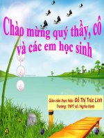 Bài Giảng Thực Hành Một Số Phép Tu Từ Cú Pháp