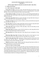 BÀI GIẢNG MÔN TỔ CHỨC THI CÔNG