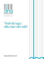 Thiết kế logo - điều bạn cần biết