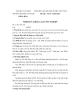 Xác định hàm lượng Pb, Zn trong một số rau xanh