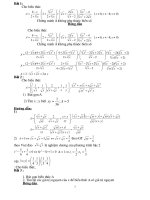 Bài tập về  căn thức hay