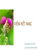 VIÊM kết mạc