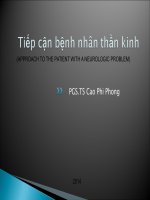 Tiếp cận bệnh nhân thần kinh