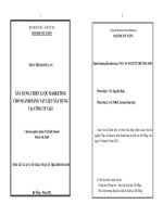 Xây dựng chiến lược marketing cho ngân hàng vật liệu xây dựng tại công ty C&T