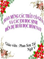 Bài Giảng Lựa Chọn Trật Tự Từ Trong Câu(Luyện Tập)