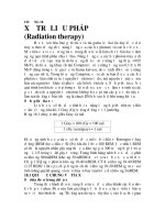 Xạ trị liệu pháp (Radiation therapy)