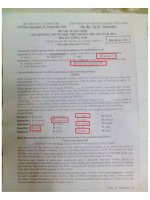 Đề thi tuyển sinh vào lớp 10 môn Tiếng Anh CÓ ĐÁP ÁN chuyên sư phạm năm 2016  2017