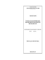 Ứng dụng lọc Kalman mở rộng (EKF) trong điều khiển dự báo cho một lớp đối tượng phi tuyến (tt)