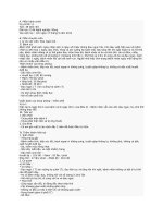 Bệnh án viêm phổi có biến chứng tràn dịch màng phổi