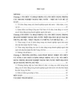 Tổ Chức Và Hoạt Động Của Tổ Chức Đảng Trong Các Doanh Nghiệp Ngoài Nhà Nước Trên Địa Bàn Quận Hai Bà Trưng, Thành Phố Hà Nôi Hiện Nay