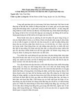 một số giải pháp nâng cao chất lượng đoàn viên và hoạt động của chi đoàn trên địa bàn dân cư hiện nay
