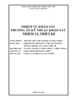 00. NHIEM VU KHAO SAT DIA HINH DIA CHAT THIET KE