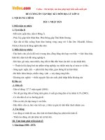 Đề cương ôn tập học kì 2 môn Địa lý lớp 11