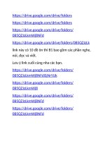 tài liệu ôn thi tiếng anh b1 chuẩn châu âu