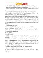 Giải bài tập trang 53, 54 SGK Hóa học lớp 11: Axit photphoric và muối photphat 