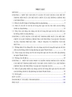 Xây Dựng Cán Bộ Nữ Trong Đội Ngũ Cán Bộ Chủ Chốt Của Hệ Thống Chính Trị Cấp Phường Ở Quận Thanh Xuân, Thành Phố Hà Nội