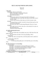 Chương II  §4  hai mặt phẳng song song