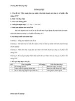 Đẩy mạnh đào tạo nhân viên kinh doanh tại công ty cổ phần viễn thông FPT