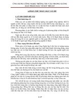 SKKN ỨNG DỤNG CÔNG NGHỆ THÔNG TIN VÀO TRONG GIẢNG DẠY PHẦN ĐẦU VẼ KỸ THUẬT