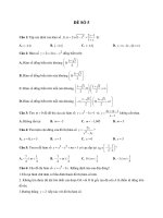 tổng hợp đề luyện thi đại học