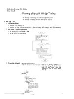 Phương pháp giải bài tập Tin học 11